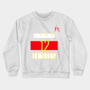 Team Jesus 12 Crewneck Sweatshirt